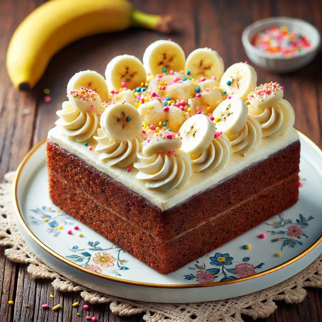 Moist Banana Cake