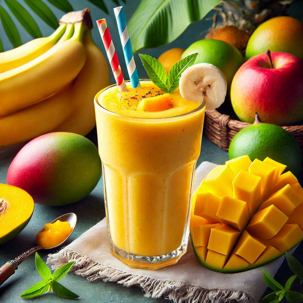 Mango Banana Bliss Smoothie